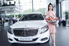 Người đẹp Phan Thị Mơ "tậu" Mercedes-Benz S400 tiền tỷ 